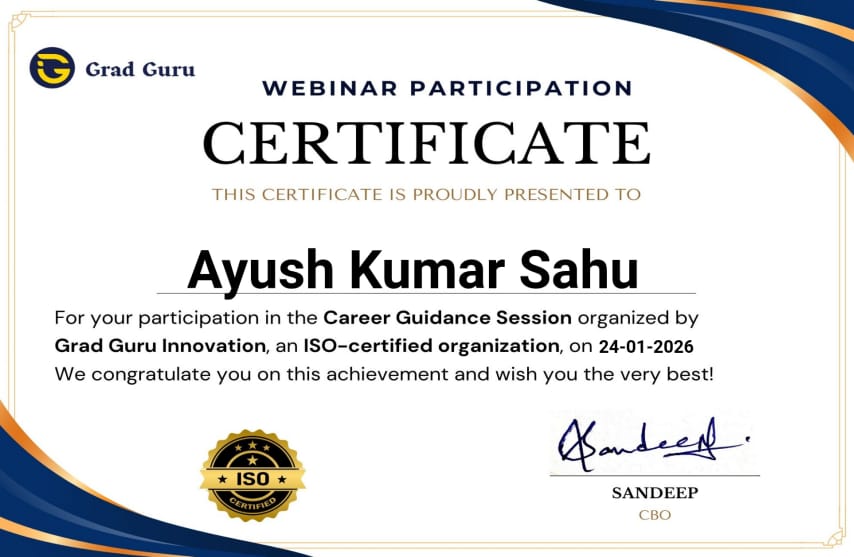 Career Guidance Session Webinar